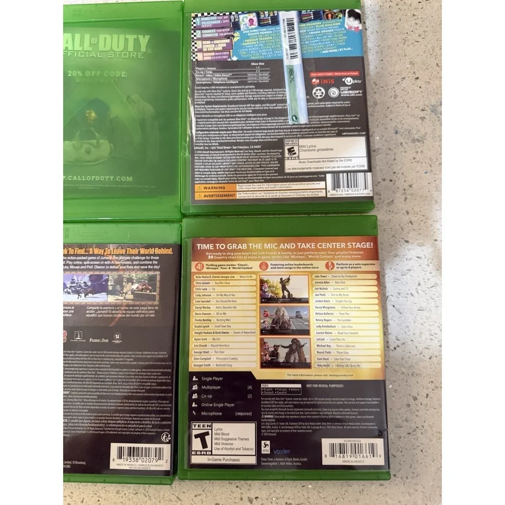 Lot Of 6 Xbox‎ One Games